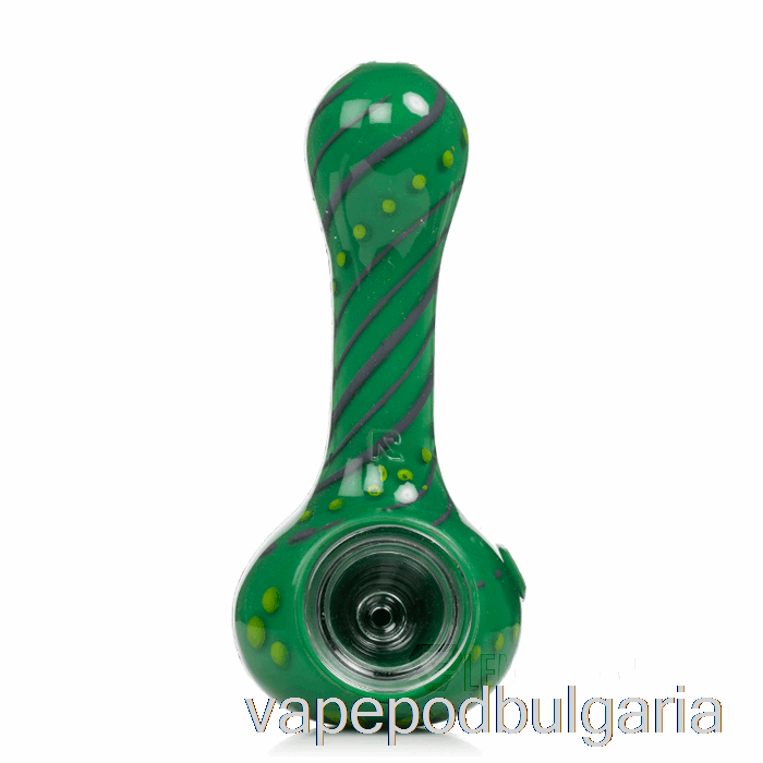 Vape 10000 Дръпки Eyce Oraflex Floral Silicone Spoon Creature (grey / Green / Lime Green)